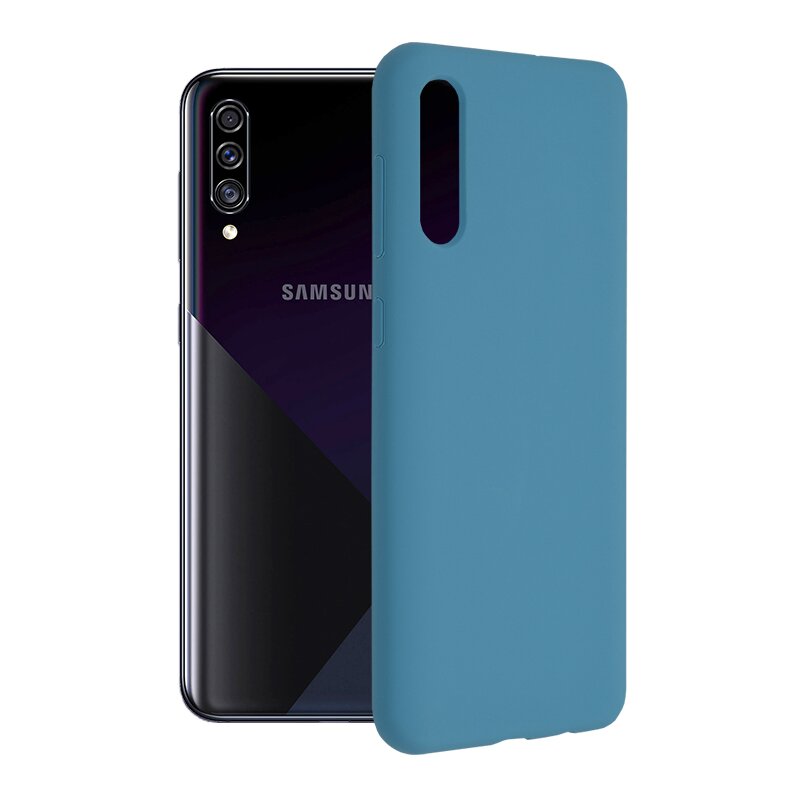 Husa Samsung Galaxy A30s Techsuit Soft Edge Silicone, albastru