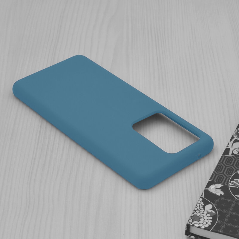 Husa Samsung Galaxy S20 Ultra 5G Techsuit Soft Edge Silicone, albastru