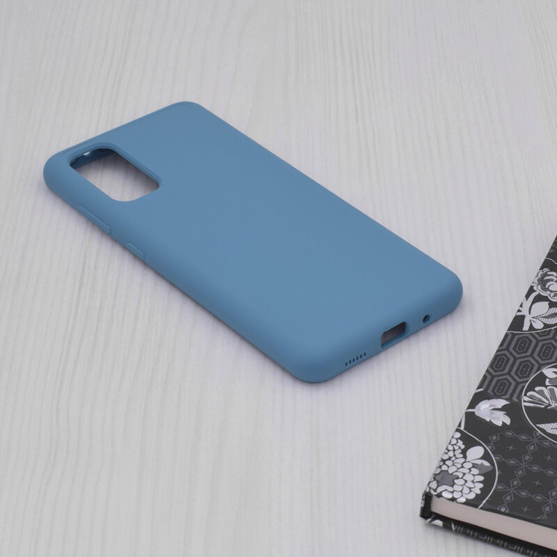 Husa Samsung Galaxy S20 5G Techsuit Soft Edge Silicone, albastru
