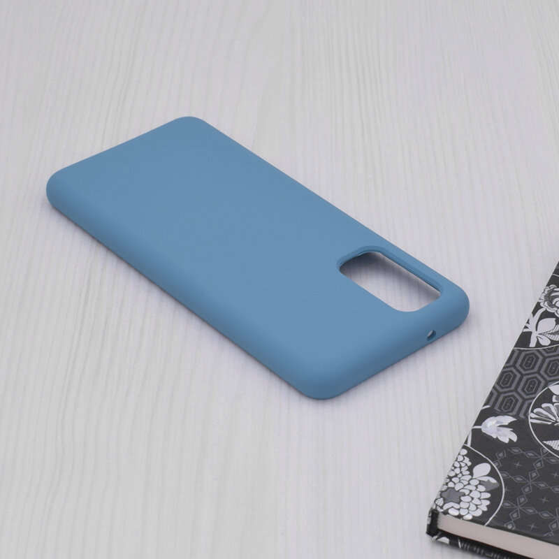 Husa Samsung Galaxy S20 5G Techsuit Soft Edge Silicone, albastru
