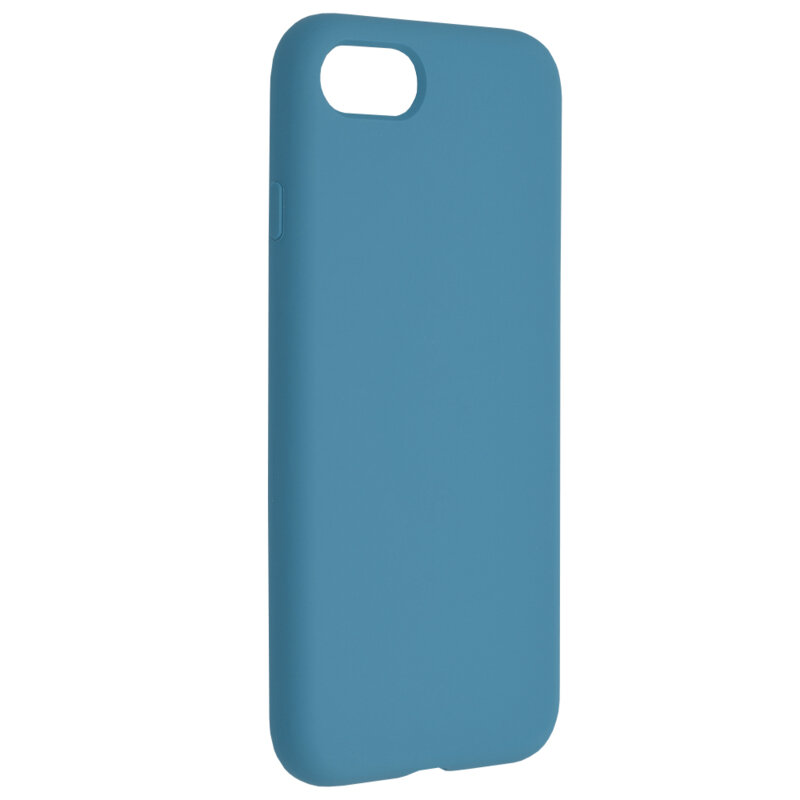 Husa iPhone SE 3, SE 2022 Techsuit Soft Edge Silicone, albastru