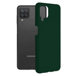 Husa Samsung Galaxy A12 Nacho Techsuit Soft Edge Silicone, verde