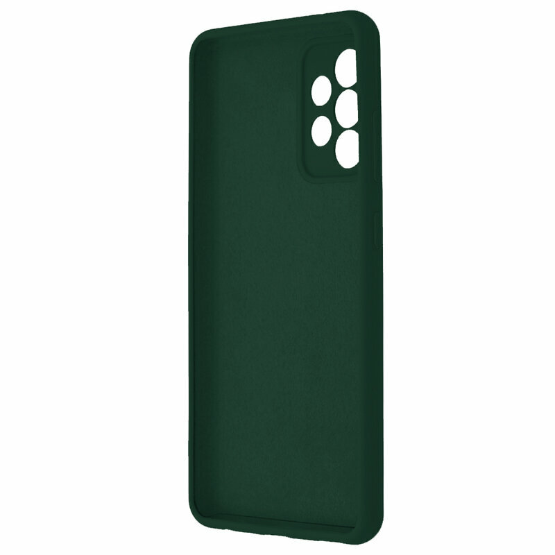 Husa Samsung Galaxy A52s 5G Techsuit Soft Edge Silicone, verde inchis