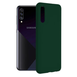 Husa Samsung Galaxy A30s Techsuit Soft Edge Silicone, verde inchis