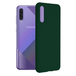Husa Samsung Galaxy A50s Techsuit Soft Edge Silicone, verde inchis