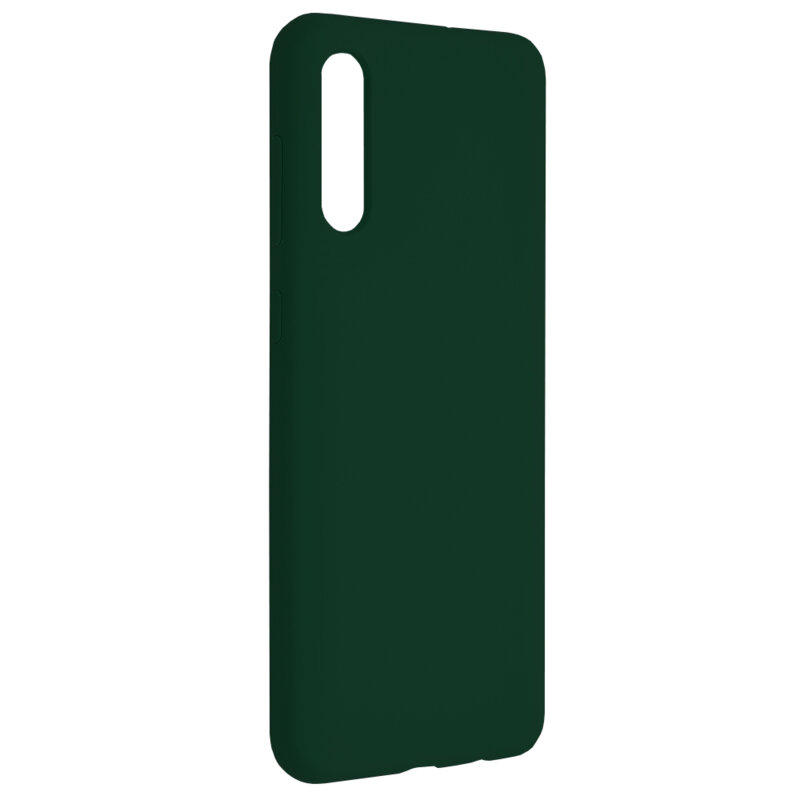 Husa Samsung Galaxy A50s Techsuit Soft Edge Silicone, verde inchis