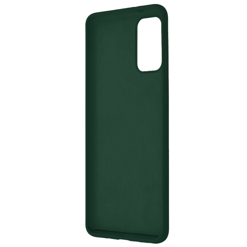Husa Samsung Galaxy S20 Plus 5G Techsuit Soft Edge Silicone, verde inchis