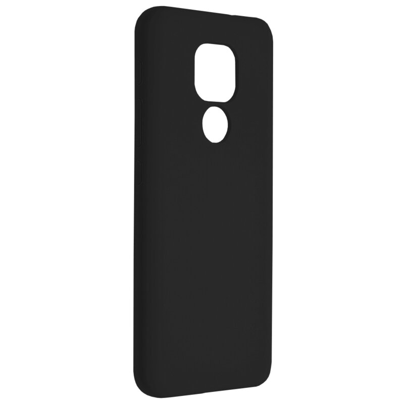 Husa Motorola Moto E7 Plus Techsuit Soft Edge Silicone, negru