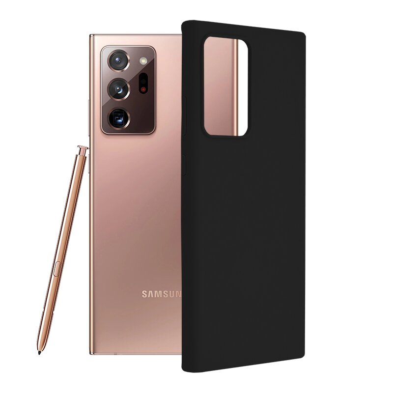 Husa Samsung Galaxy Note 20 Ultra 5G Techsuit Soft Edge Silicone, negru