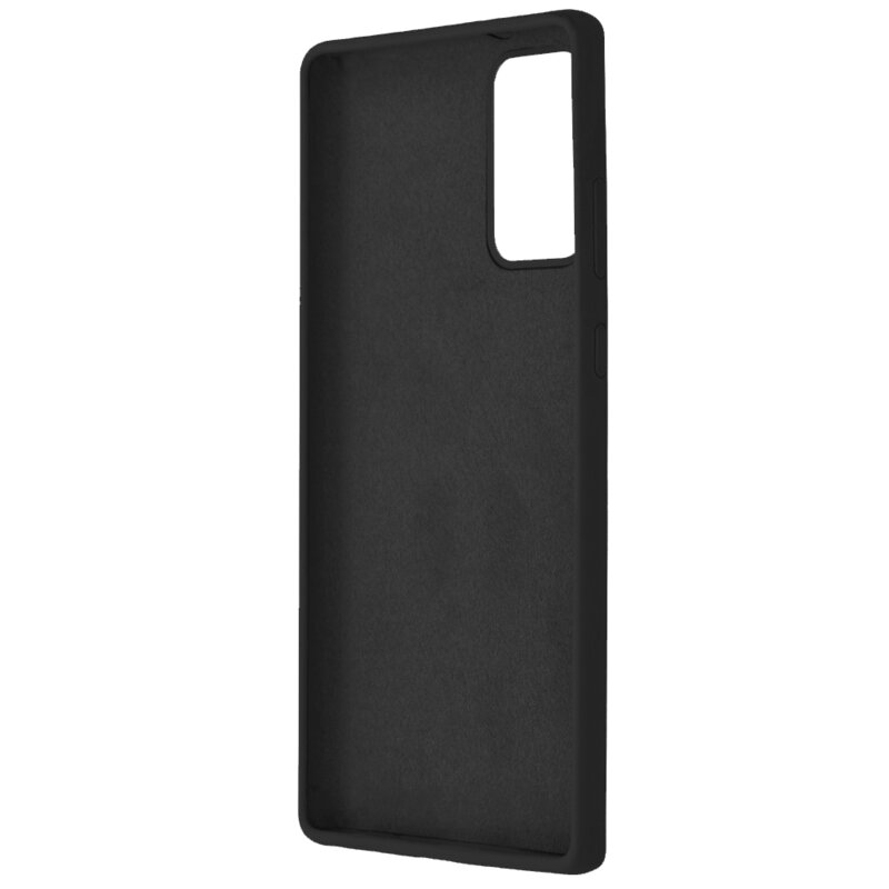 Husa Samsung Galaxy Note 20 5G Techsuit Soft Edge Silicone, negru