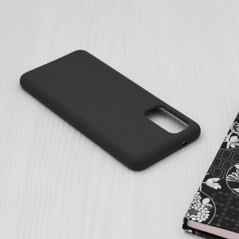Husa Samsung Galaxy S20 5G Techsuit Soft Edge Silicone, negru