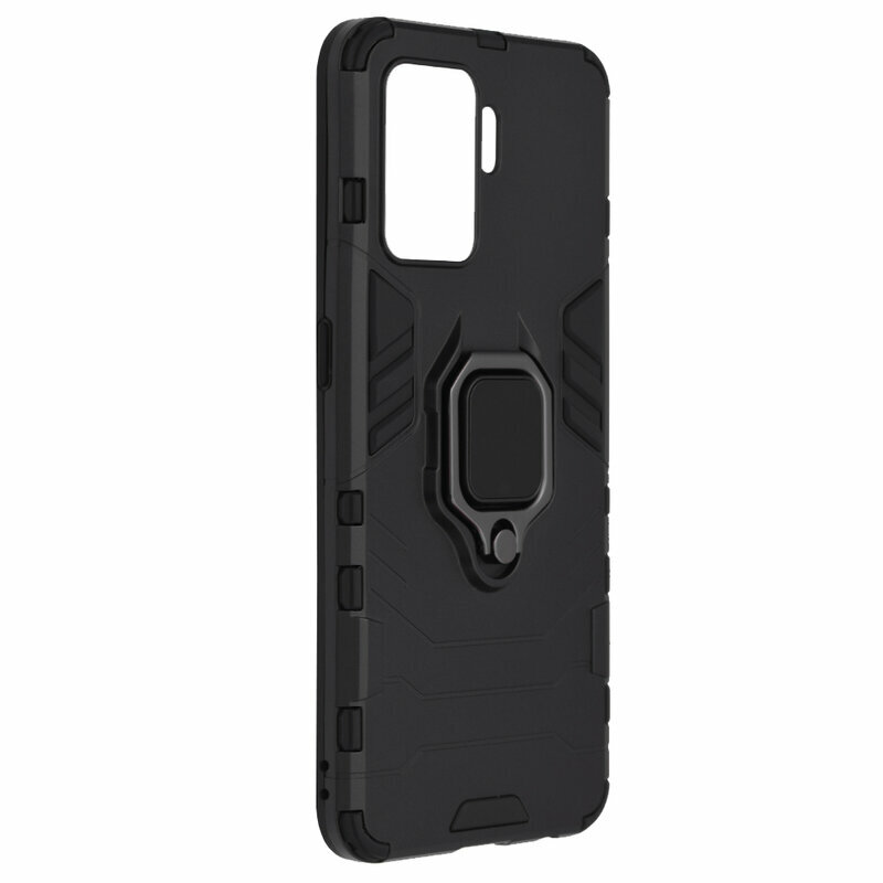 Husa Oppo A94 4G Techsuit Silicone Shield, negru