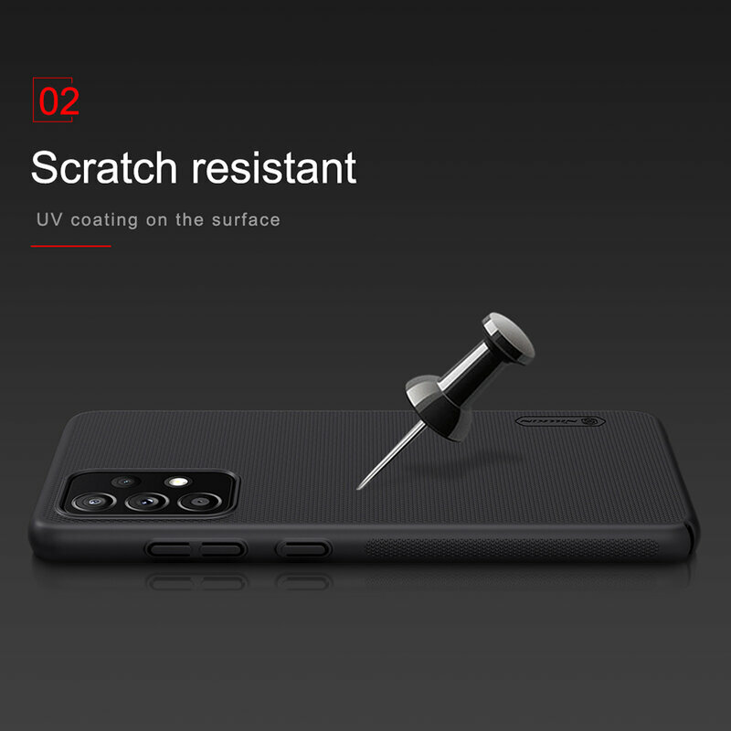 Husa Samsung Galaxy A52s 5G Nillkin Super Frosted Shield, negru