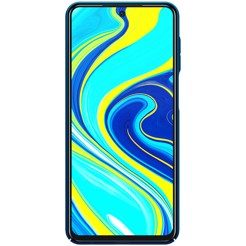 Husa Xiaomi Redmi Note 9 Pro Max Nillkin Super Frosted Shield - Blue