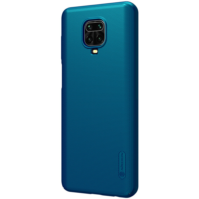 Husa Xiaomi Redmi Note 9 Pro Max Nillkin Super Frosted Shield - Blue