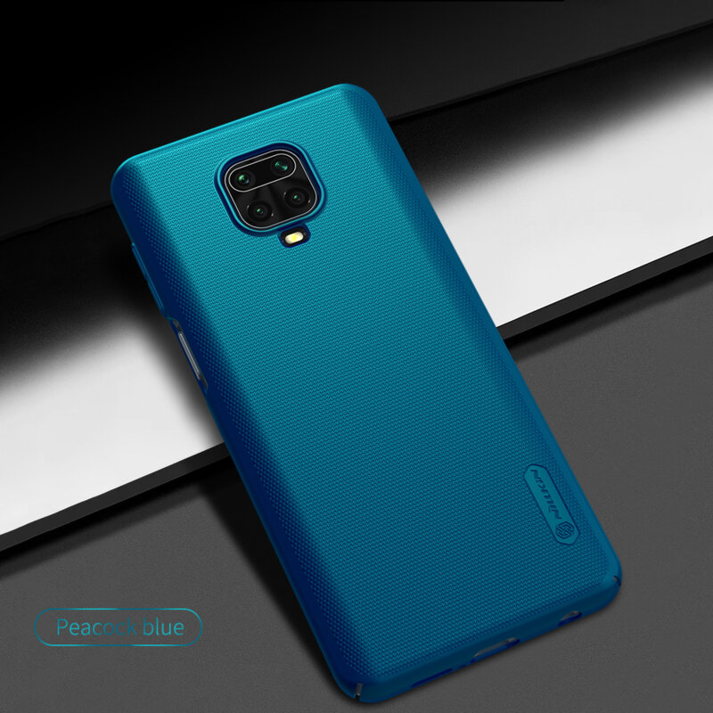 Husa Xiaomi Redmi Note 9 Pro Max Nillkin Super Frosted Shield - Blue