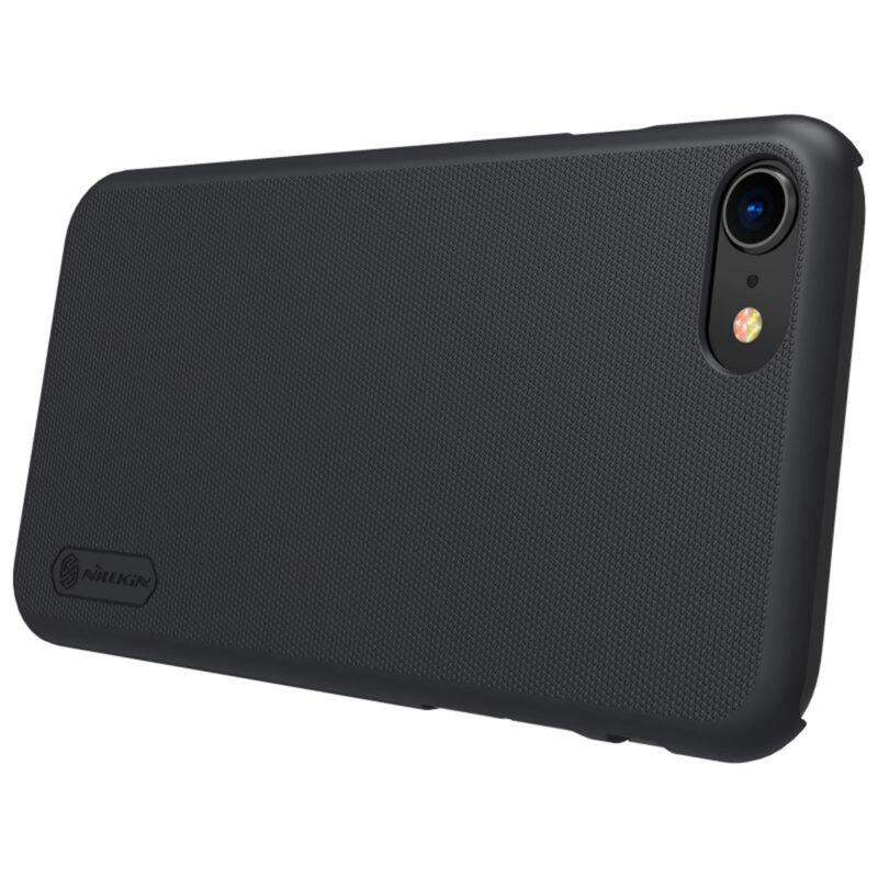 Husa iPhone SE 2, SE 2020 Nillkin Super Frosted Shield, negru