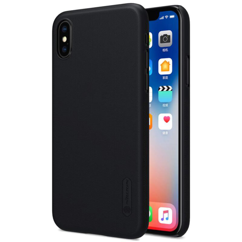 Husa iPhone XS Nillkin Frosted Black