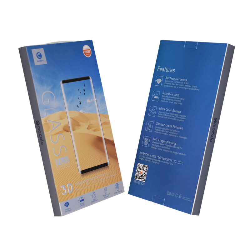 Folie sticla Samsung Galaxy S20 Plus 5G Mocolo 3D Full Glue, negru