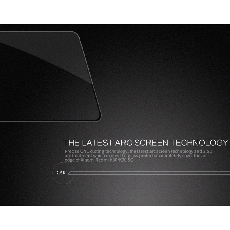 Folie sticla Xiaomi Mi 10T Pro 5G Nillkin Amazing CP+PRO, Negru