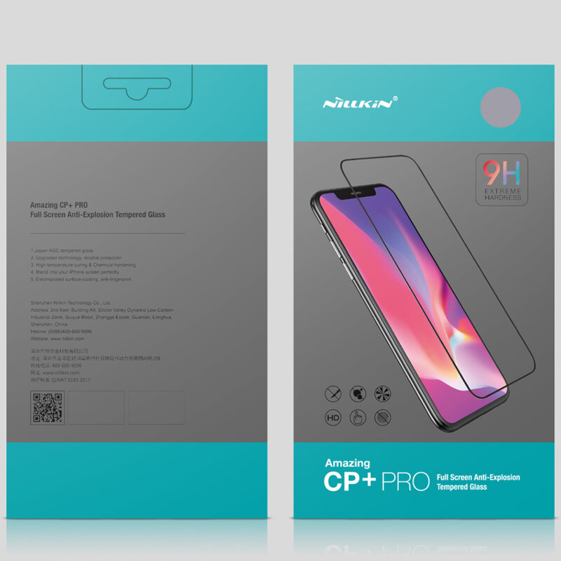 Folie sticla Xiaomi Mi 10T Pro 5G Nillkin Amazing CP+PRO, Negru