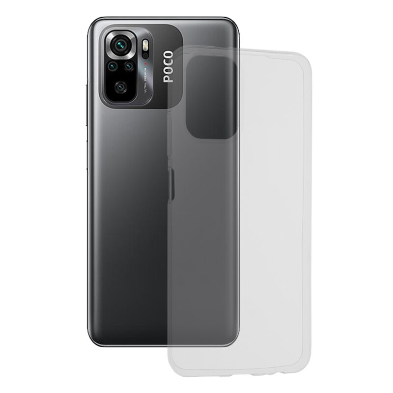 Husa Xiaomi Poco M5s Techsuit Clear Silicone, transparenta