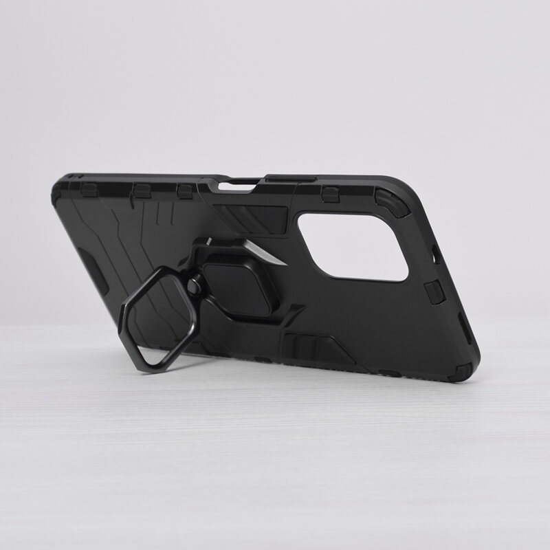 Husa Xiaomi Redmi Note 10S Techsuit Silicone Shield, negru
