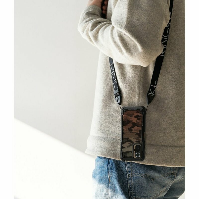 Husa Xiaomi Redmi Note 10 Pro Max Ringke Fusion X Design - Camo Black