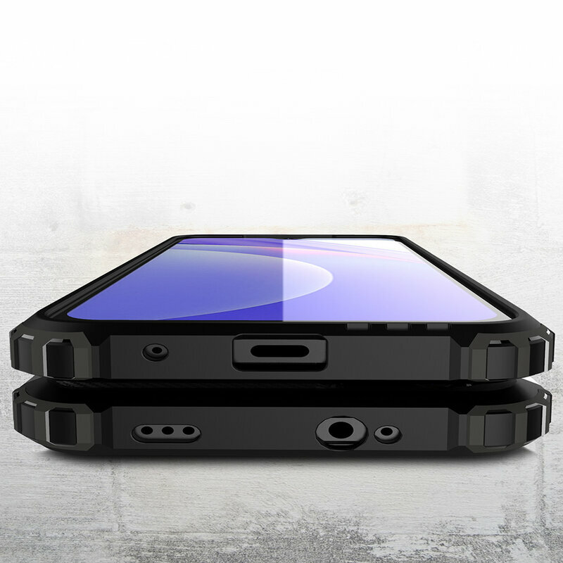 Husa Xiaomi Redmi 9 Power Techsuit Hybrid Armor, negru