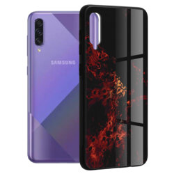 Husa Samsung Galaxy A50s Techsuit Glaze, Red Nebula