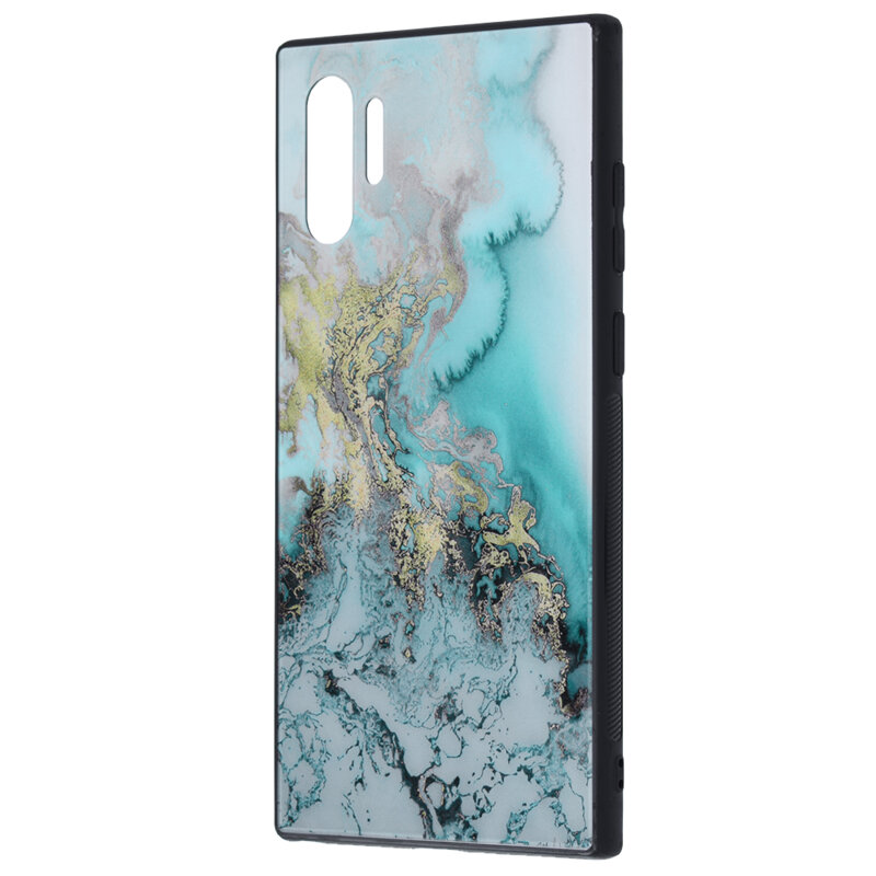 Husa Samsung Galaxy Note 10 Plus 5G Techsuit Glaze, Blue Ocean
