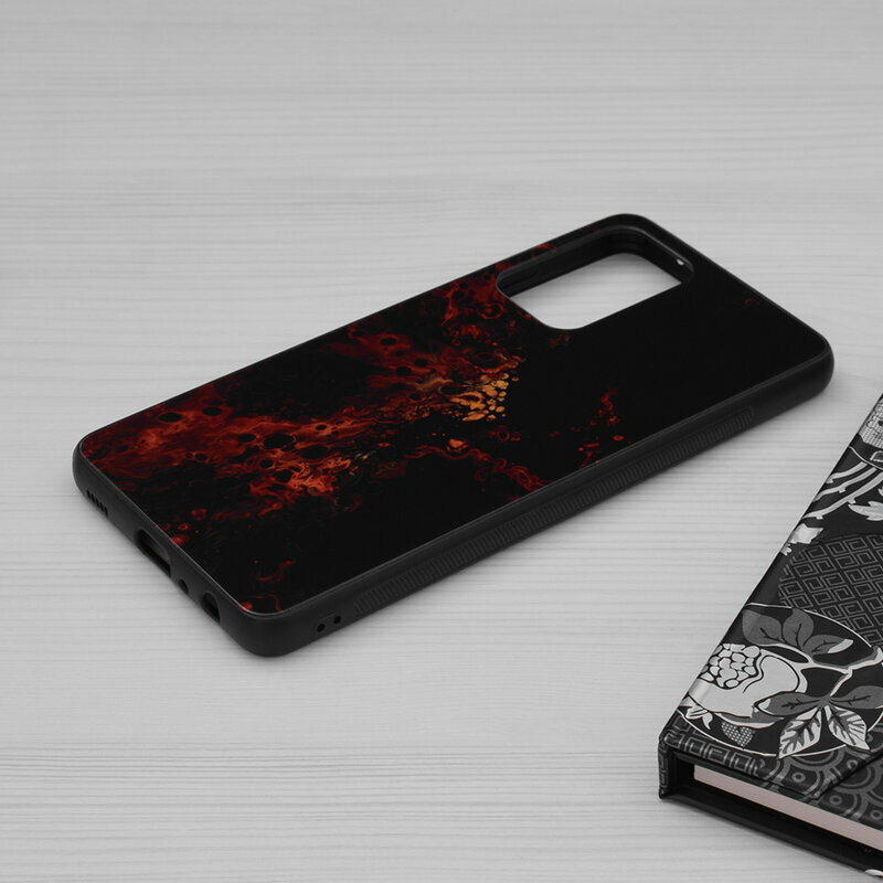 Husa Samsung Galaxy A52s 5G Techsuit Glaze, Red Nebula
