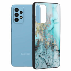 Husa Samsung Galaxy A52s 5G Techsuit Glaze, Blue Ocean