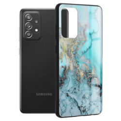 Husa Samsung Galaxy A72 5G Techsuit Glaze, Blue Ocean