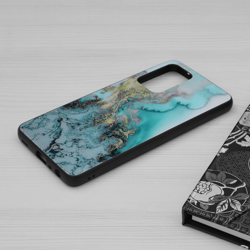 Husa Samsung Galaxy A72 5G Techsuit Glaze, Blue Ocean