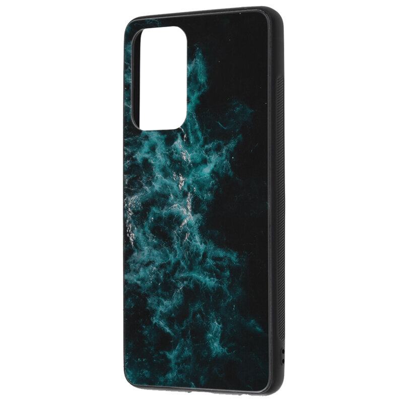 Husa Samsung Galaxy A72 5G Techsuit Glaze, Blue Nebula