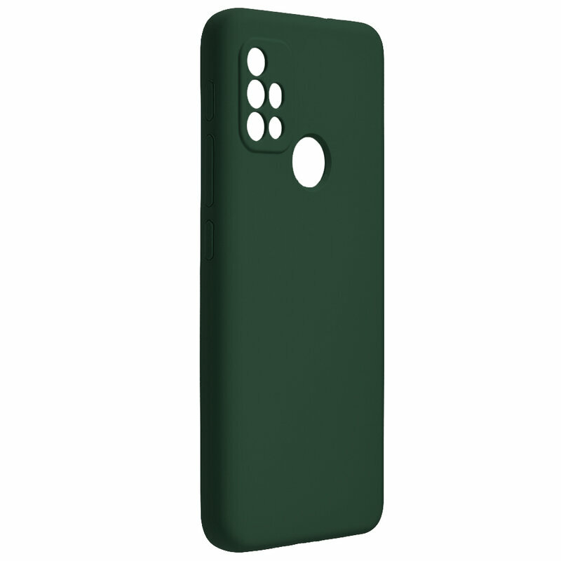 Husa Motorola Moto G20 Techsuit Soft Edge Silicone, verde inchis
