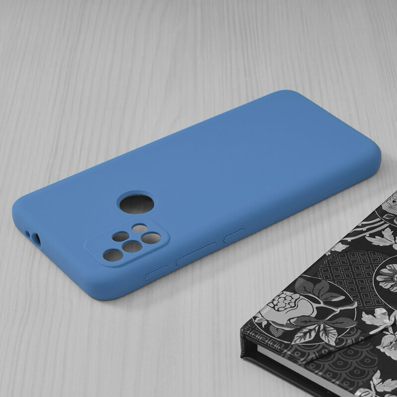Husa Motorola Moto G20 Techsuit Soft Edge Silicone, albastru