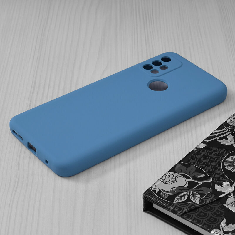 Husa Motorola Moto G20 Techsuit Soft Edge Silicone, albastru