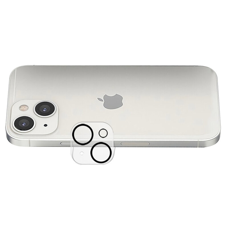 Folie camera iPhone 13 mini Mocolo Back Lens 9H, negru