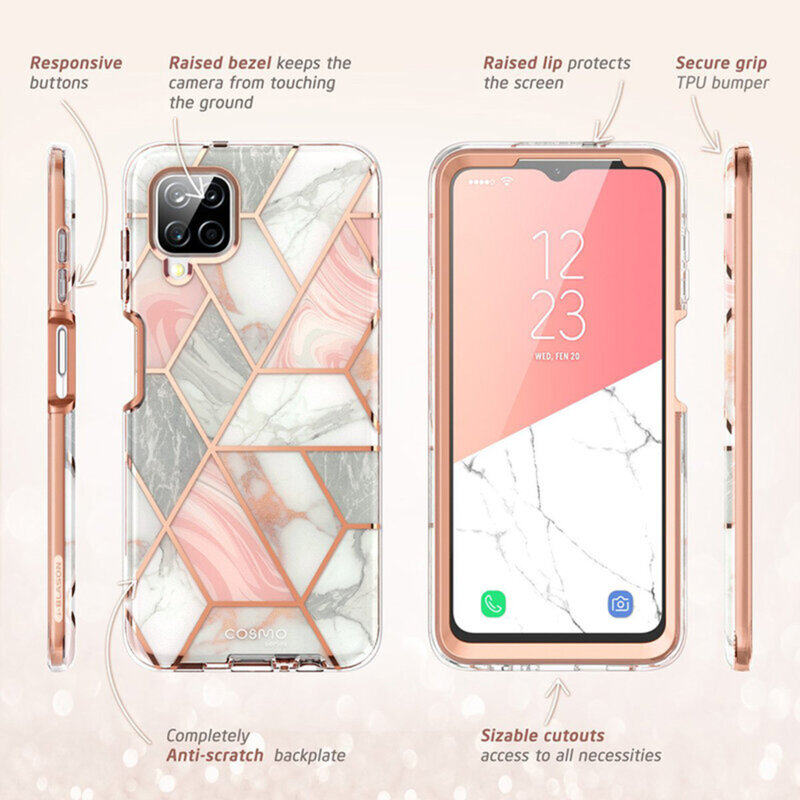 Husa Samsung Galaxy A12 Nacho I-Blason Cosmo, roz