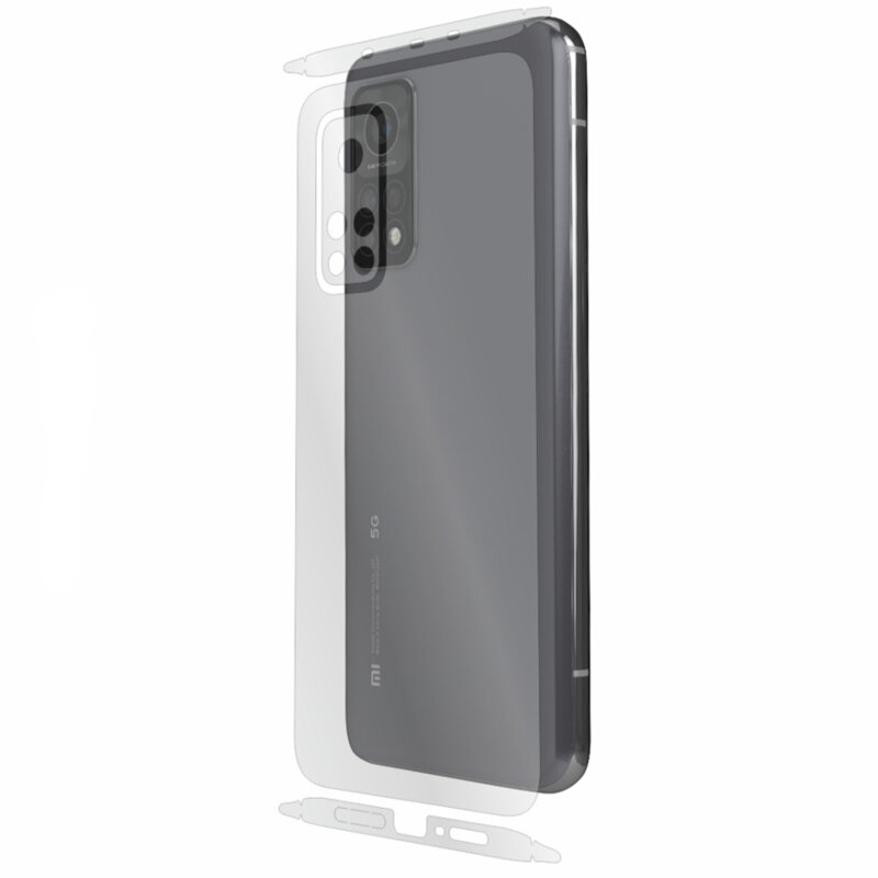Folie 360° Xiaomi Mi 10T Pro 5G Alien Surface ecran, spate, laterale, camera - Clear