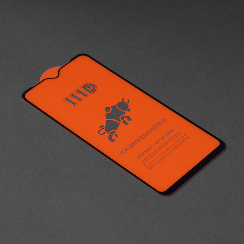 Folie sticla Samsung Galaxy M01s Techsuit 111D Full Glue Full Cover, negru