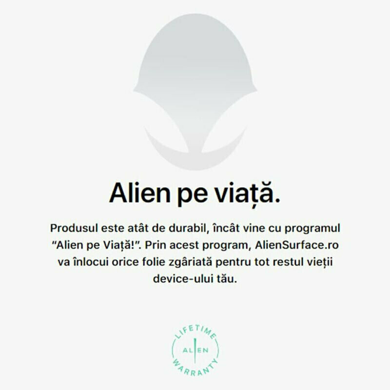 Folie Regenerabila Samsung Galaxy A52 5G Alien Surface Case Friendly - Clear