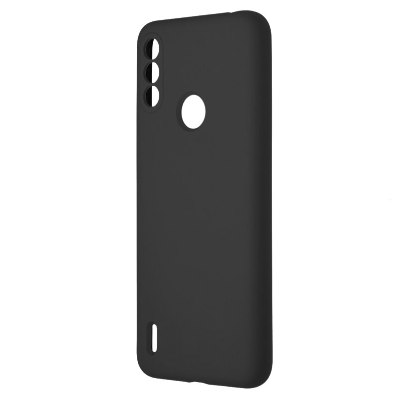 Husa Motorola Moto E7i Power Techsuit Soft Edge Silicone, negru