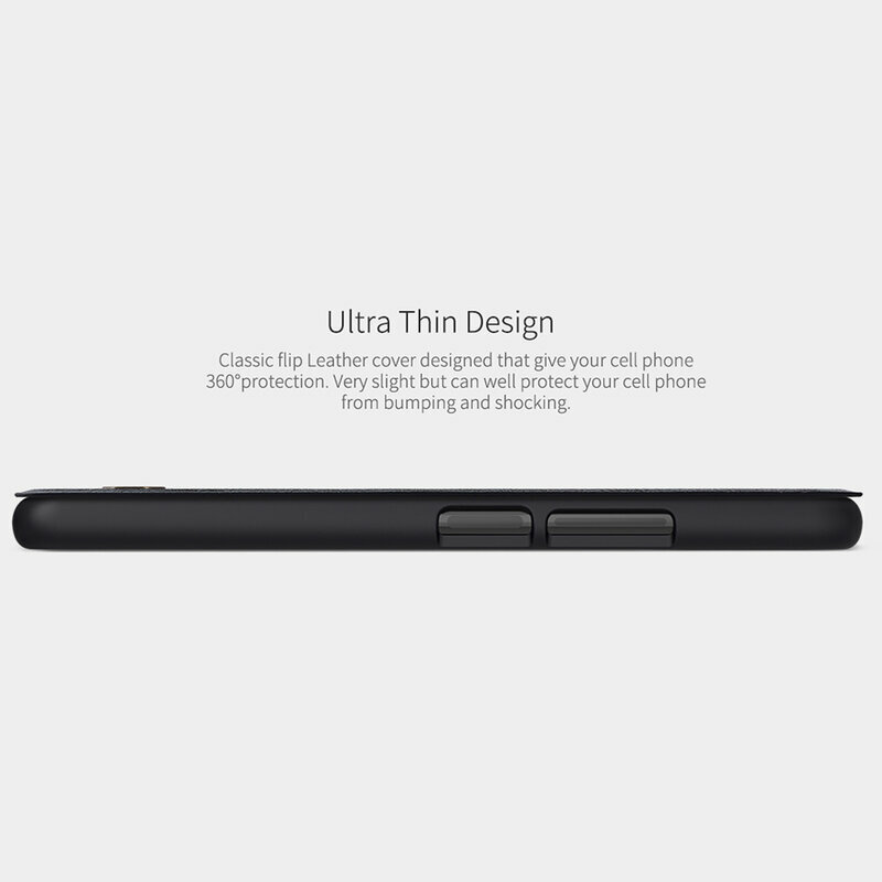 Husa Xiaomi 11 Lite 5G NE Nillkin QIN Leather, negru