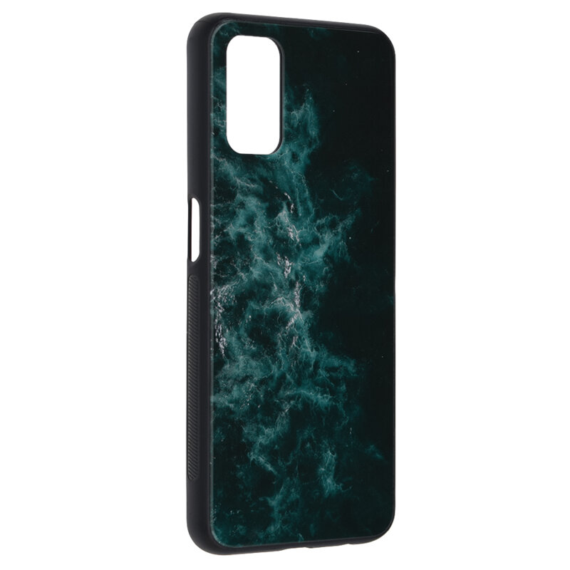 Husa Oppo A72 4G Techsuit Glaze, Blue Nebula