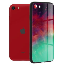 Husa iPhone SE 2, SE 2020 Techsuit Glaze, Fiery Ocean