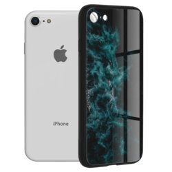 Husa iPhone 8 Techsuit Glaze, Blue Nebula