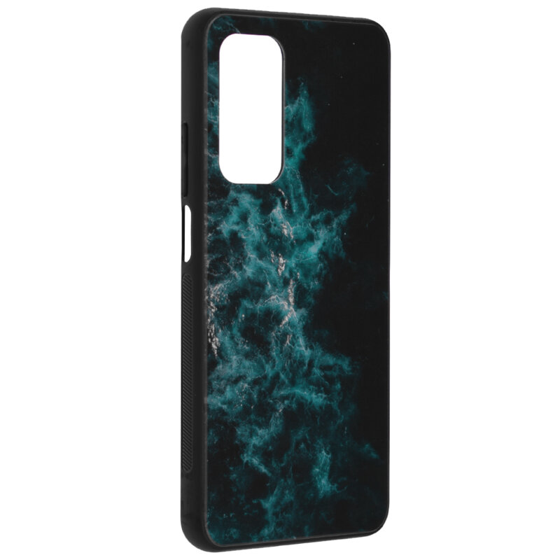 Husa Xiaomi Mi 10T Pro 5G Techsuit Glaze, Blue Nebula